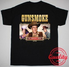 NEW Gunsmoke Short Sleeve Black All Size t-Shirt TG8474