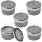 5pc Mini Steel Ultrasonic Cleaning Basket Parts Holder Mesh Watch Tool 20x13mm