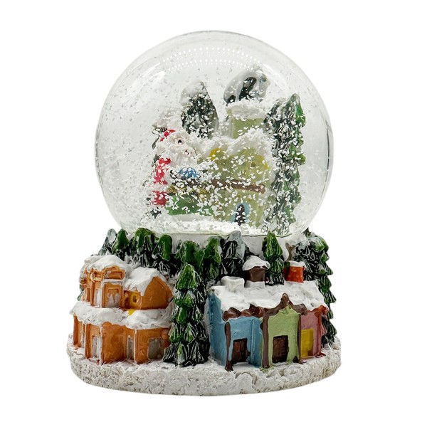 Schneekugel Weihnachtsmann Ø Ca. 6,5 Cm Advent Weihnachten Weihnachtlich Xmas-image