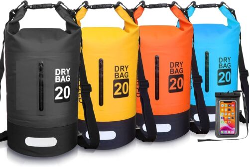 Waterproof Dry Bag Storage Sack Camping Hiking Kayak Outdoor Activity Beach Bags - Picture 1 of 48