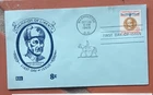 FINLAND CHAMPION OF LIBERTY GUSTAF MANNERHEIM 1960 BLUE KOLOR KOVER CACHET FDC U