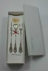 Rose Point by Wallace Sterling Silver "I Love You" Serving Set 3pc Custom Made