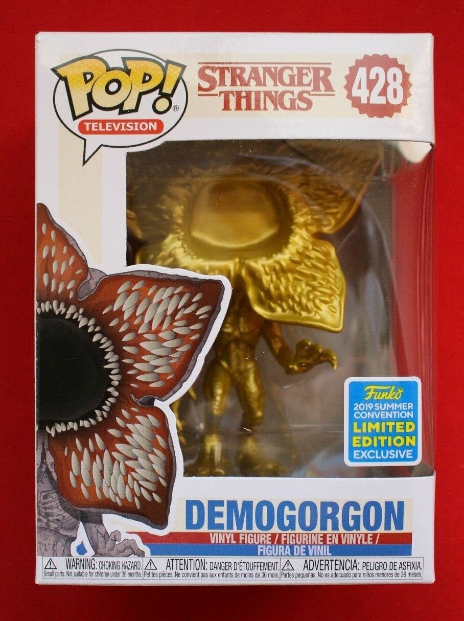 gold demogorgon funko
