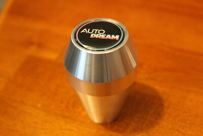 AutoDream Aluminum Silver Weighted Shift Knob - Greddy Style 
