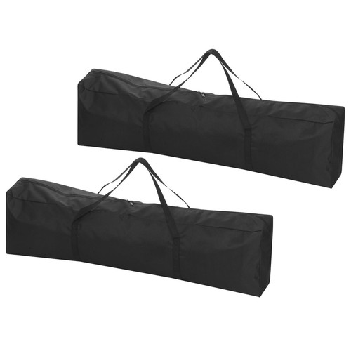 2Pcs 33.4" Folding Camp Chair Replacement Bag Carry Bag Large Zippered