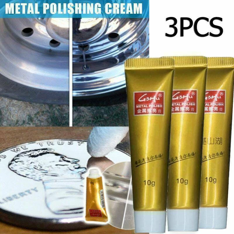 Hot 3x Ultimate Metal Polish Cream Stainless Steel Ceramic Watch Polishing  Paste