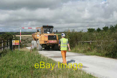 Photo 6x4 St Teath: quarry entrance Pengelly/SX0783 Workers finish their c2008
