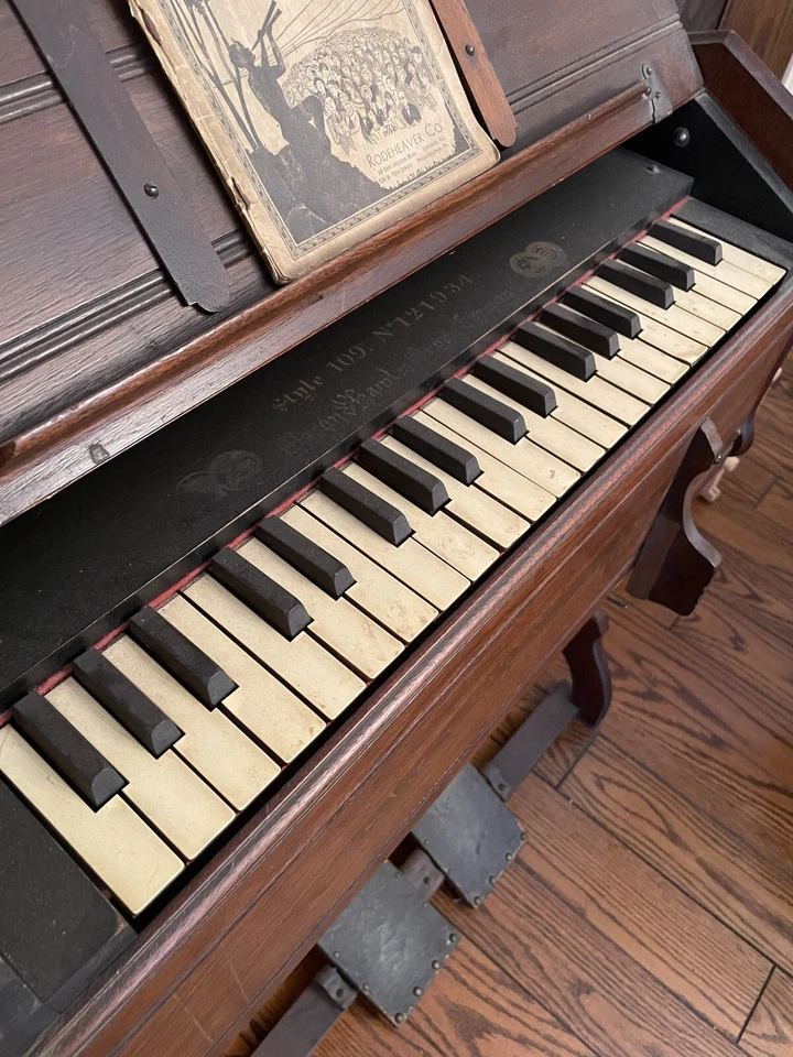 SALE - Vintage Smaller Mason & Hamlin Organ All Original Very Nice - Image 3 of 4