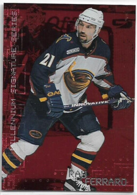 99-00 ITG Be a Player Millenium Edition Ruby /1000 Ray Ferraro #14