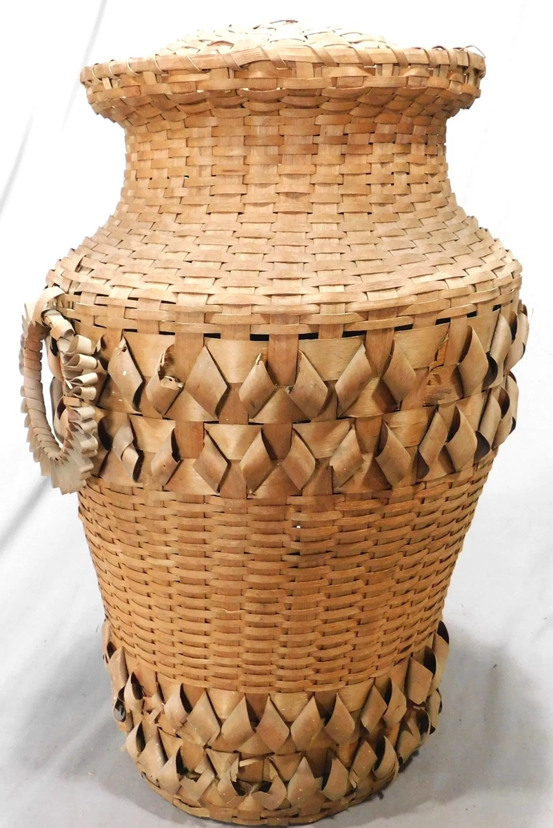 Splint Basket In Us Native American Baskets (1800-1934) for sale
