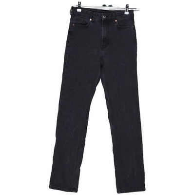 &Denim by H&M, Jeans, Größe: 36, VINTAGE STRAIGHT HIGH WAIST, Schwarz #E4A