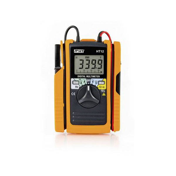 HT Instruments Multimeter Clamp Meter Digital CAT II 600V 3400 Counts