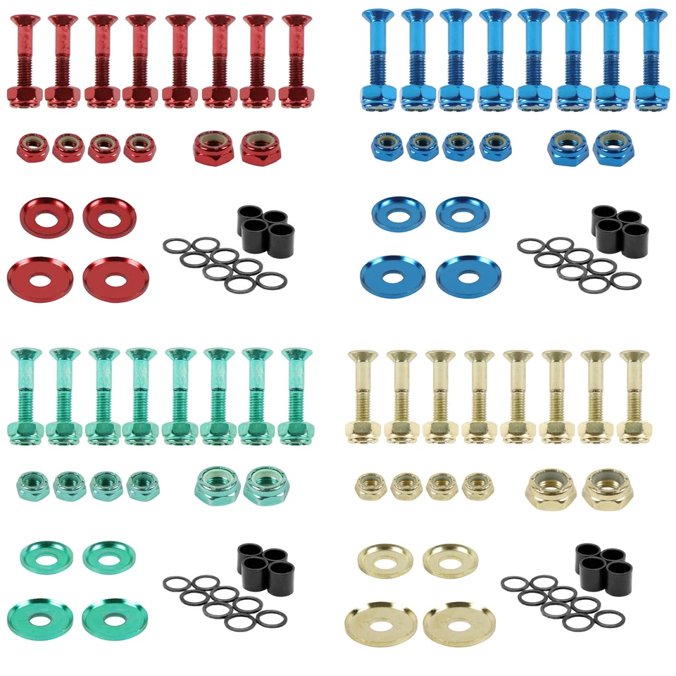 DIME BAG HARDWARE Dime Bag Skateboard Truck Hardware Refresh Kit with Nuts, Spacers, Washers