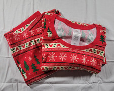 Disney Christmas Holiday PJ Pajama Set Mickey Mouse Icon Size XL