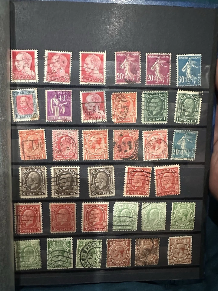 Lote de estampillas usadas y sin usar, presidenciales. Lincoln. Princesa Diana. Sello del mundo Foto 2 de 4