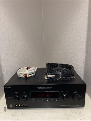 Sony STR-DG820 7.1 Channel HDMI AV Receiver Tested Working Bundle w/ Cords