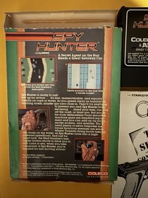 Spy Hunter ColecoVision Complete CIB Box Manual Bally Midway 1984 ***UNTESTED