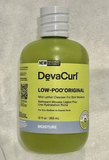 DevaCurl Low-Poo Original Moisture Formula 12 Oz Low Poo Shampoo Hydration