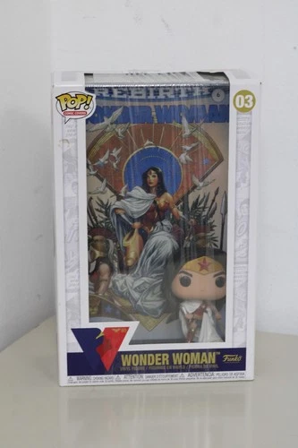 Funko Pop! Comic Book Cover with Case: DC Universe - Wonder Woman #03