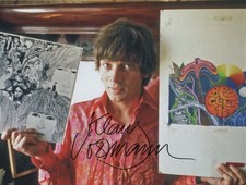 Klaus Voormann Autogramm (Beatles signed Revolver John Lennon related) 