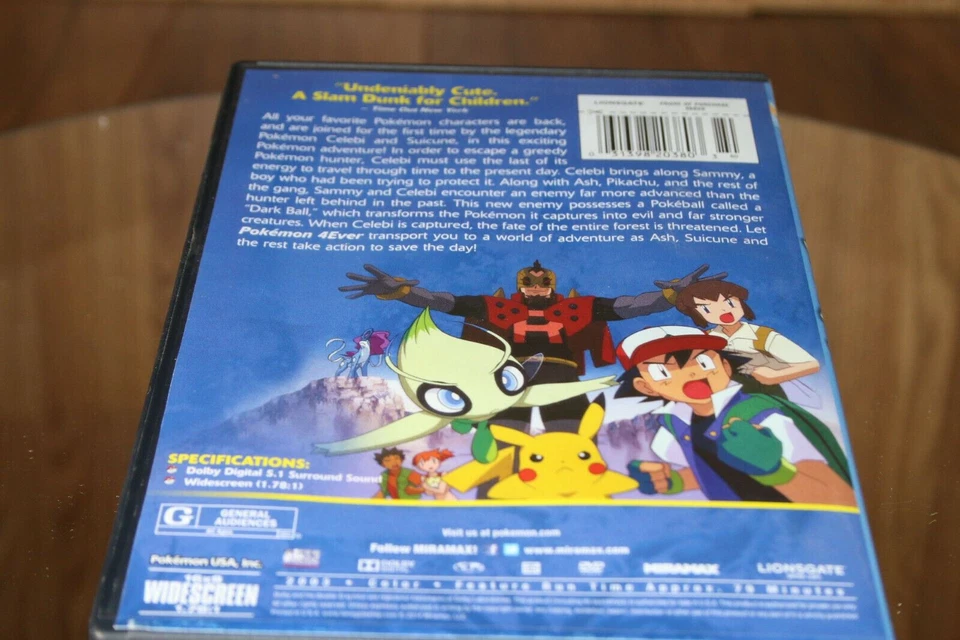 Pokémon 4EVER (DVD Widescreen) Family Approved Pokemon - Image 2 of 4