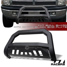 For 1994-2001 2002 Dodge Ram Matte Black Avt Edge Bull Bar Brush Bumper Guard