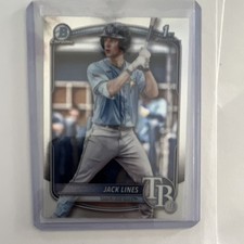 Topps 2024 Bowman Chrome Prospects Jack Lines Rookie #BCP-64 Rays MLB
