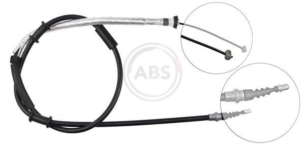 A.B.S.-OE K19777-OE Cable Pull, parking brake for ABARTH,ALFA ROMEO,FIAT