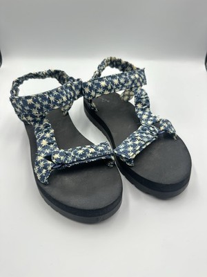 Universal Thread Blue Women's Floris Platform Sport Sandals | 10