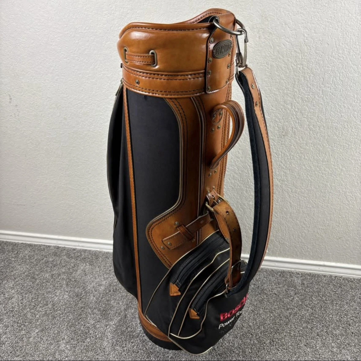 Burton Leather Golf Bags with Vintage for sale | eBay