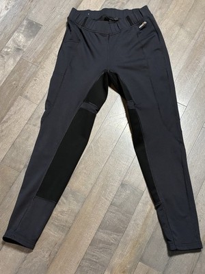 Kerrits Full Seat Riding Tights Womens XL Black Equestrian Leggings