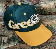 Mint Adult NFL Green Bay Packers Baseball Cap Hat Cloth SnapBack Never Worn