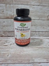 Nature's Way Evening Primrose Oil, Cold Pressed, 120 mg GLA per Serving 1 , 60 S
