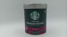 Starbucks Premium Instant Coffee Dark Roast 3.17 Oz Per Can Exp 03/27