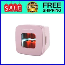 Frigidaire EFMIS351 Retro Mini Personal Refrigerator, Pink, 12 Cans, 120 V
