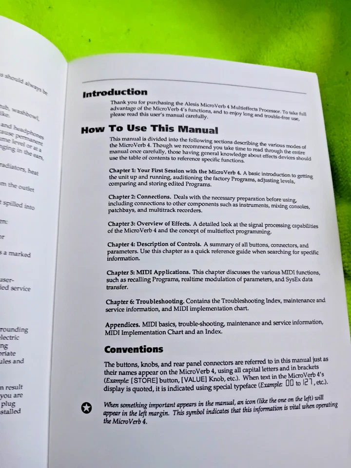 Alesis Microverb 4 User Manual - Image 4 of 4