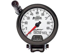 Auto Meter Phantom Ii Mini-monster Tachometer 3-34 Electrical Full Sweep
