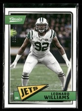2018 Panini Classics #70 Leonard Williams Red Back #/299