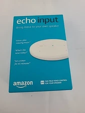 Amazon Echo Input Smart home Voice Assistant - White 
