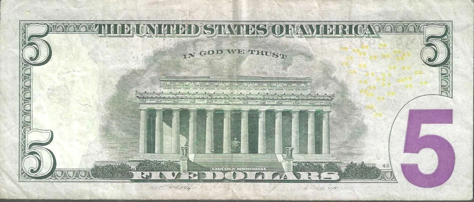 THIS IS FANCY - 6 FRNs w/diff denoms & dates all with the first 4 serials 1991 - Image 4 of 4