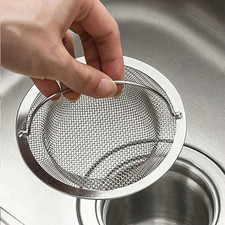 Kitchen Bathroom Sink Strainer Stainless Steel Filter Drain Strainer
