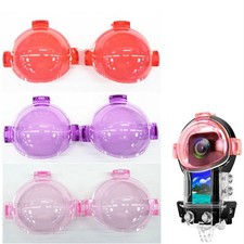 Dive Cover Case Filter Stainless Steel Warp Plate for Insta360 X3 Sports Camera