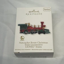 Hallmark Keepsake Nutcracker Route Christmas Train Locomotive #17 NIB Ornament