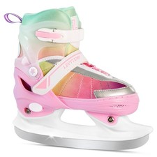 Adjustable Ice Skates for Kids Boys Girls, Blades Iceskates Ages 3-12, Pink, ...