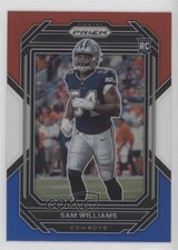 2022 Panini Prizm Rookies Red White & Blue Prizm Sam Williams #393 1d4q