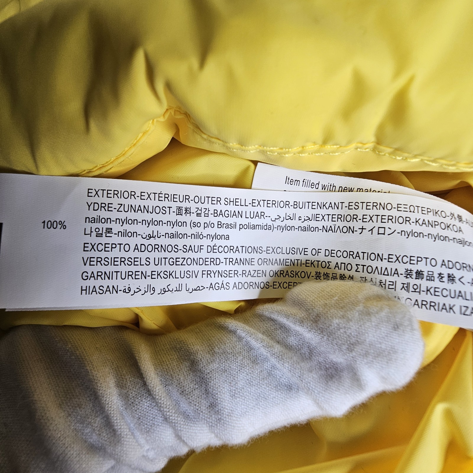 NWT ZARA Boy Size L Yellow Puffer Vest image 6