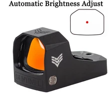 SWAMPFOX Sentinel Red/Green DOT Sight Auto/Manual Brightness Adjust RMSc 3 MOA