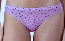 MAIDENFORM Barely There Invisible Lilac Fuchsia Black Thong Panty Women M L XL