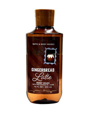 NEW 1 BATH  BODY WORKS GINGERBREAD LATTE WOMEN BODY WASH SHOWER GEL 10 FL OZ