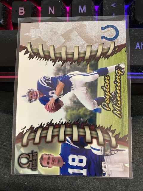 Peyton Manning 1998 Pacific Omega 101 Rookie